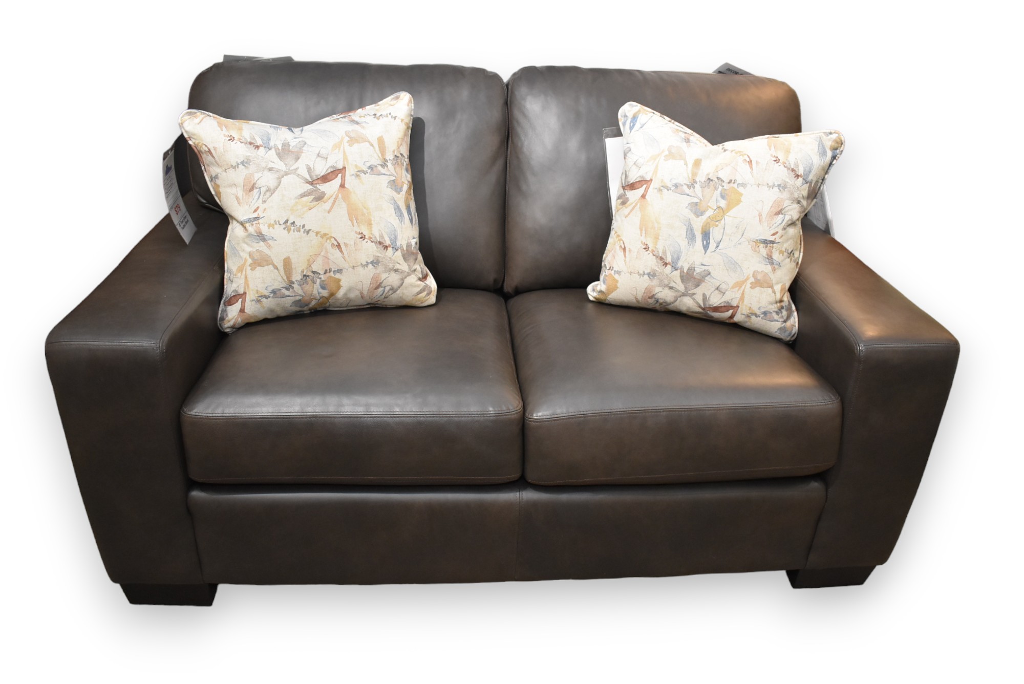 Leather Loveseat